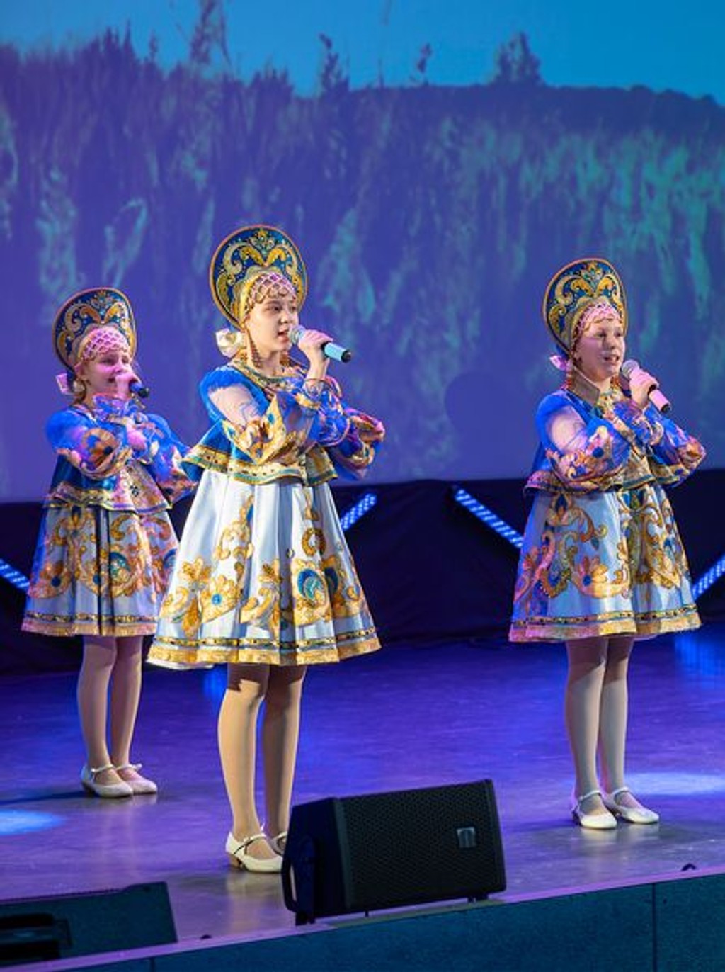 Концерт "Здесь душа моя поет" Образцовой вокально-эстрадной студии "Аквамарин"