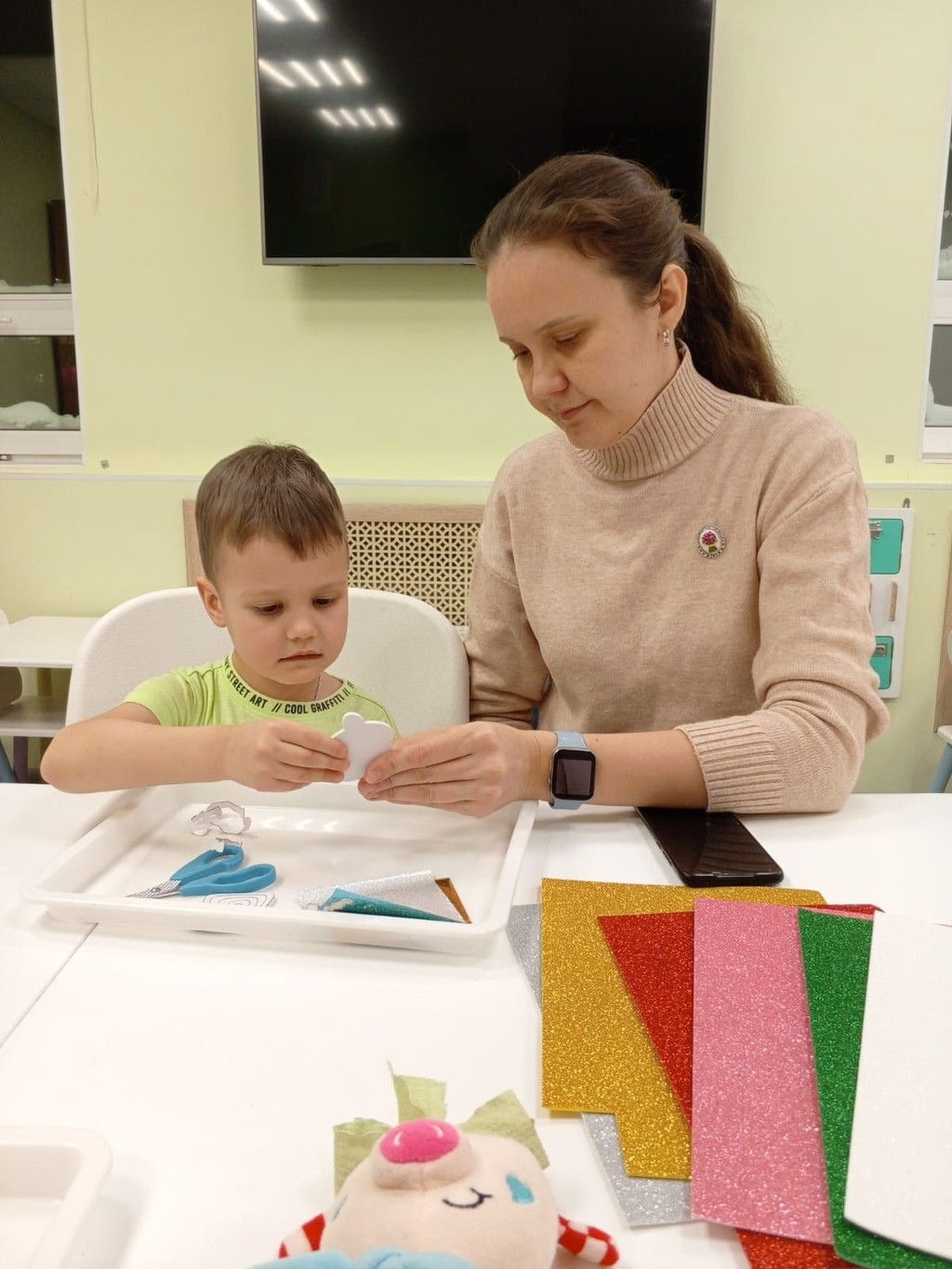 Мастер-класс "Соленая картина"